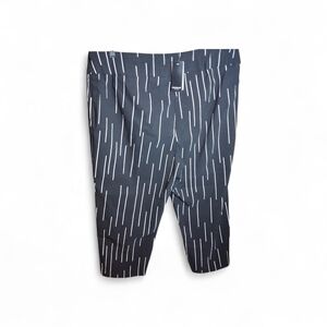 NWT Premise Studio Black Pull-On Capri Pants Sz XL Career Casual